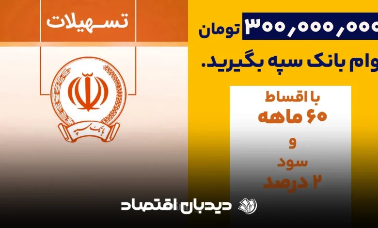 وام بانک سپه